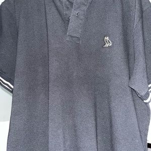 black ovo polo shirt